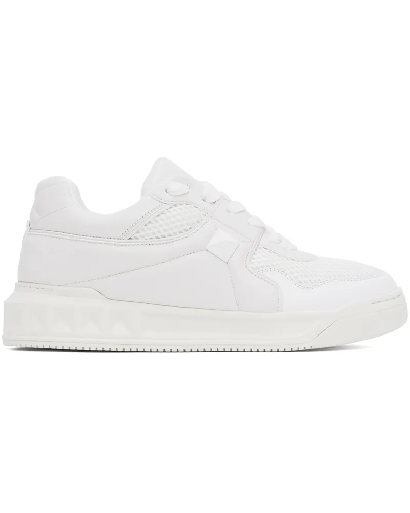 Valentino Garavani White One Stud Sneakers 0bo