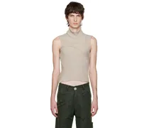 SSENSE Exclusive Taupe Directions Tank Top