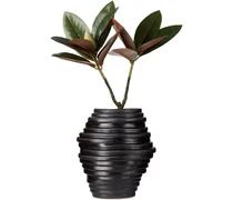 Black Alfonso Vase, 5.5 L