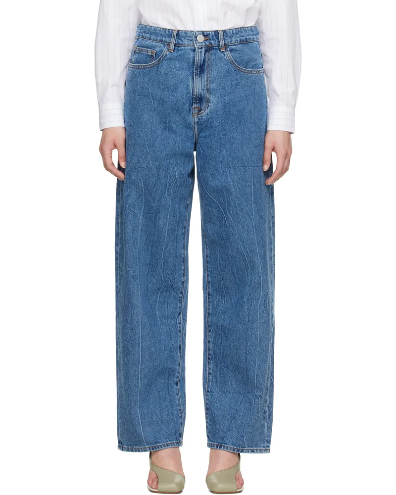 Róhe Blue Baggy Fit Jeans 466_415