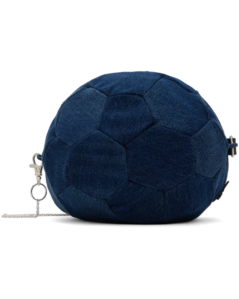 BLESS Navy BC Football Denim Bag Darkdenim