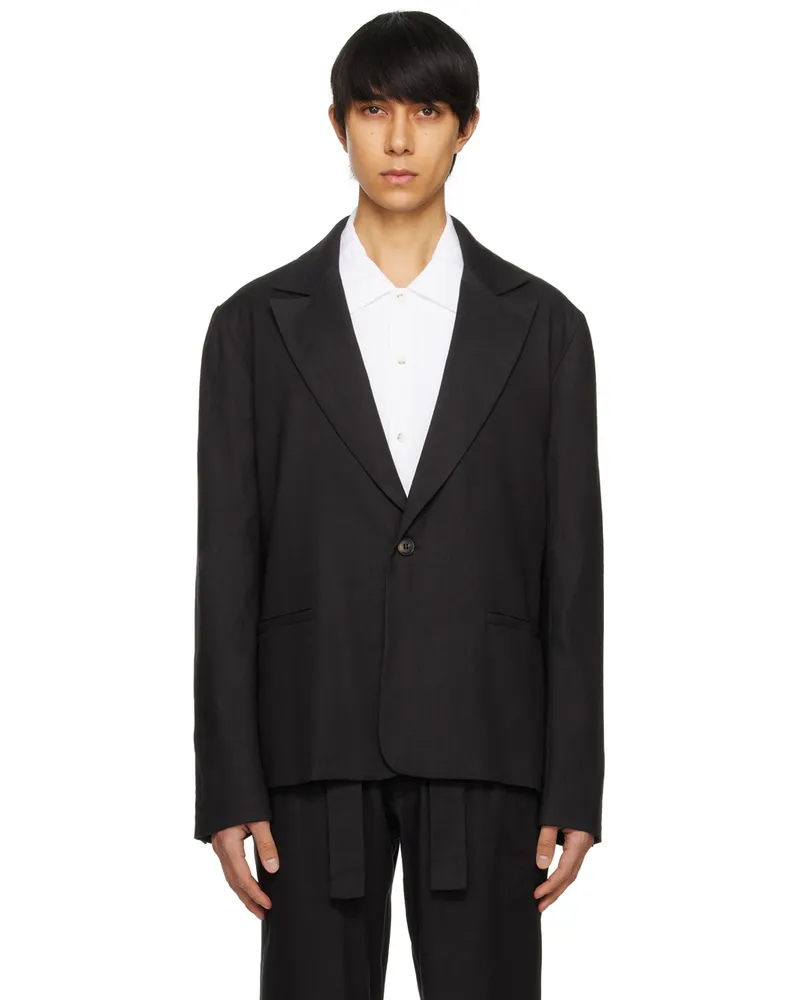 COMMAS Black Classic Blazer Black