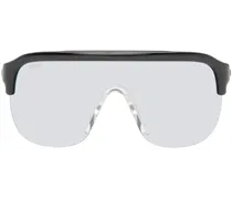 Black Mask-Shaped Sunglasses