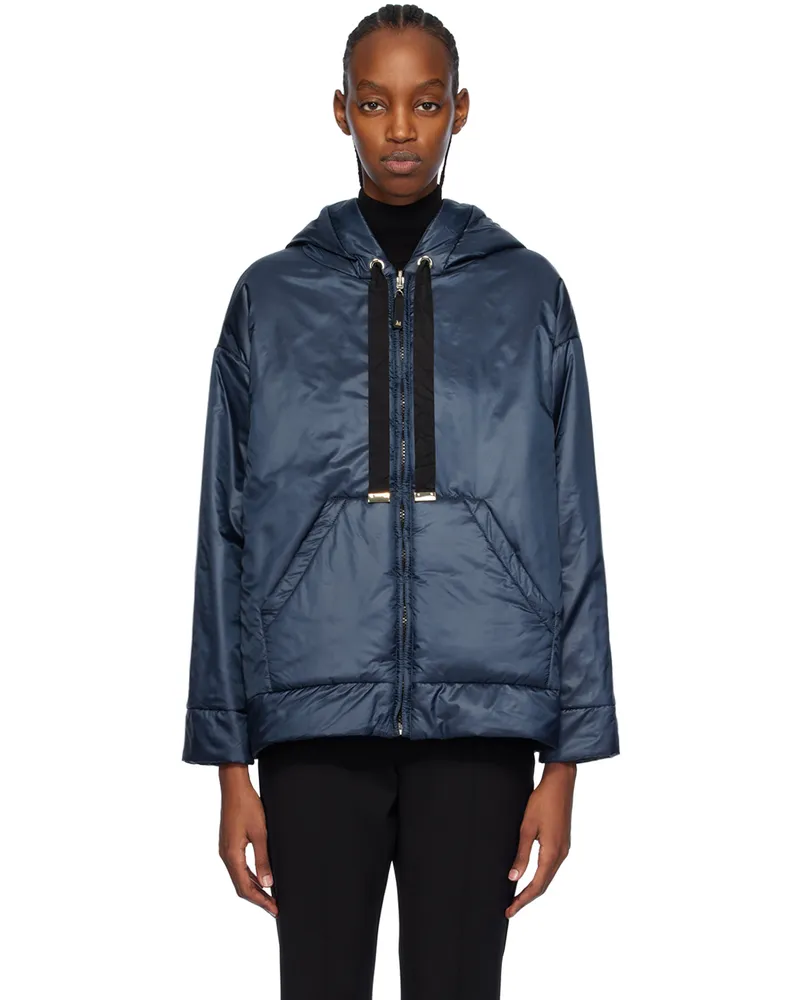 Max Mara Navy Greenbox Reversible Jacket 17