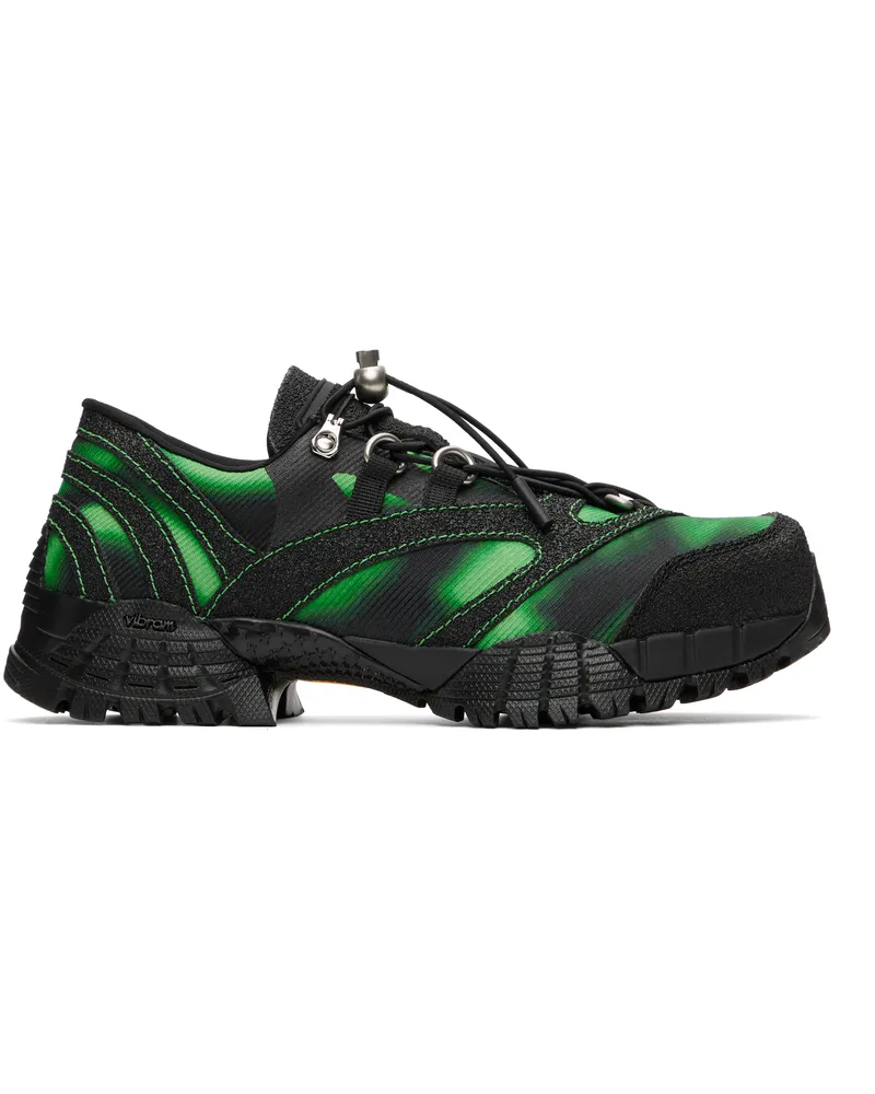 Andersson Bell Green & Black SFUMATURA Sneakers Green