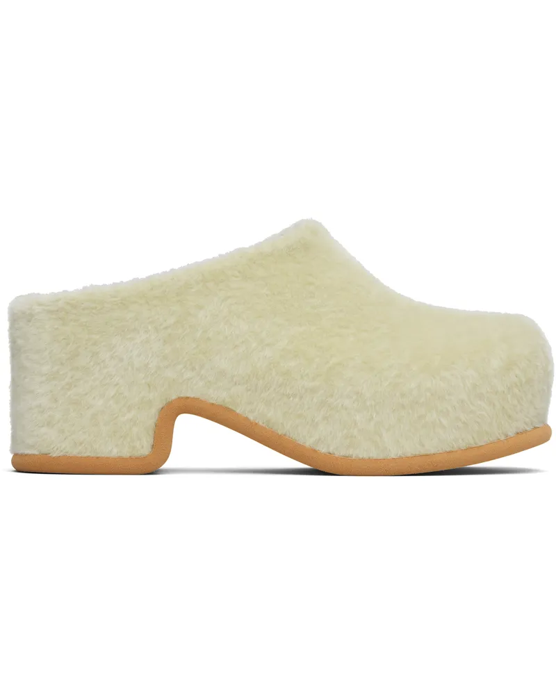 Dries van Noten Green Platform Clogs 602