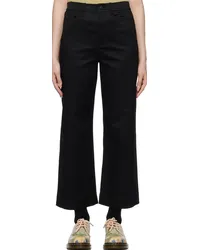 Proenza Schouler Black Patch Trousers Black