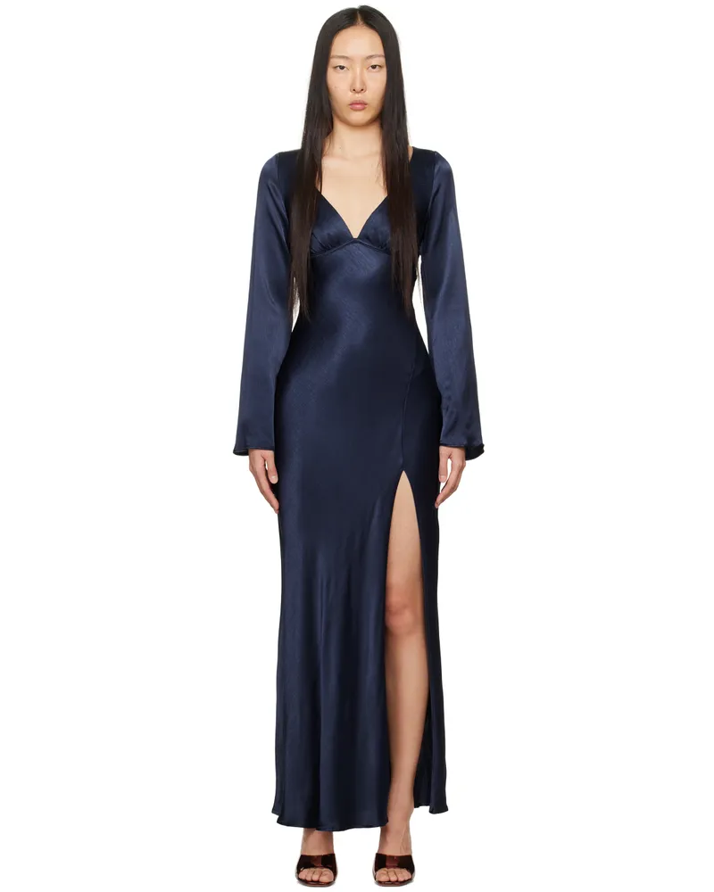 bec & bridge Navy Ren Maxi Dress Ink