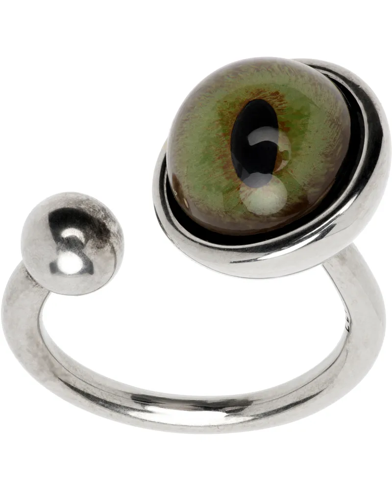 Christophe Lemaire Cat Eye Rattle Ring Gr613