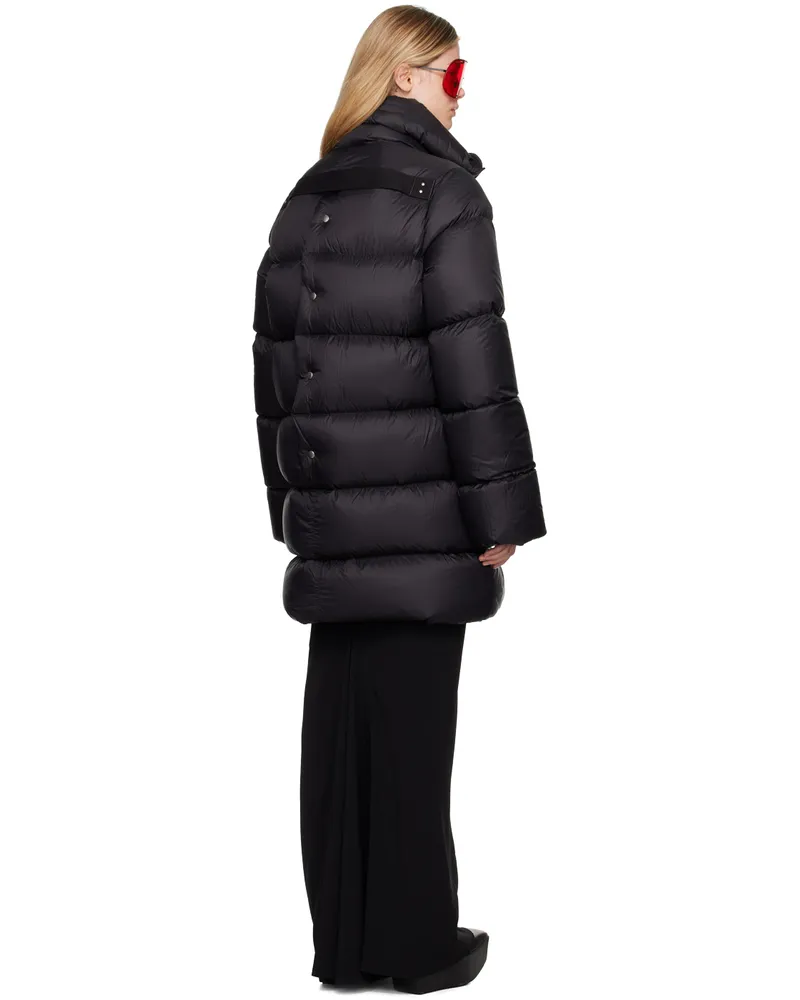 Rick Owens Black Porterville Turtle Down Coat - bei MyBestBrands shoppen