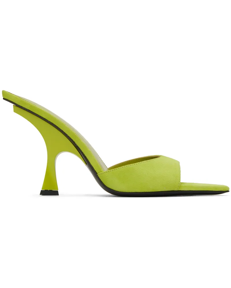 ATTICO Green Ester Mules 080