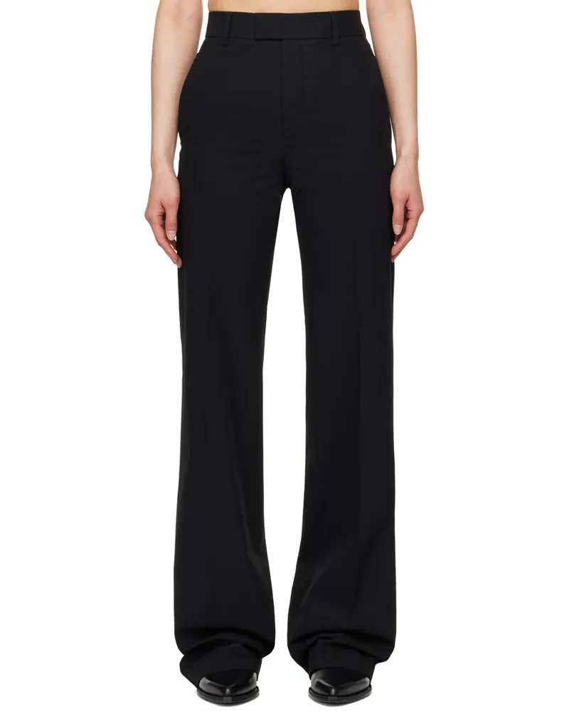 Ann Demeulemeester Black Maaike Trousers 099