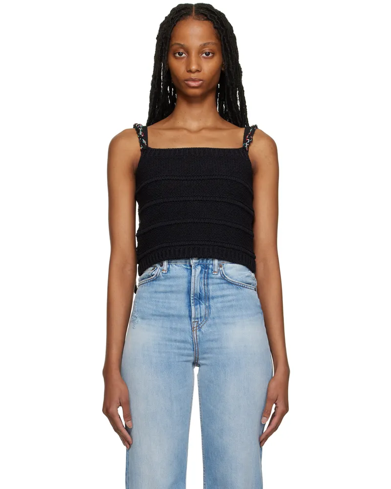 Adererror Black Montblanc Tank Top Black