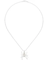 Hatton Labs Silver Attercop Pendant Necklace Silver