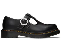 Black Polley Flower Loafers