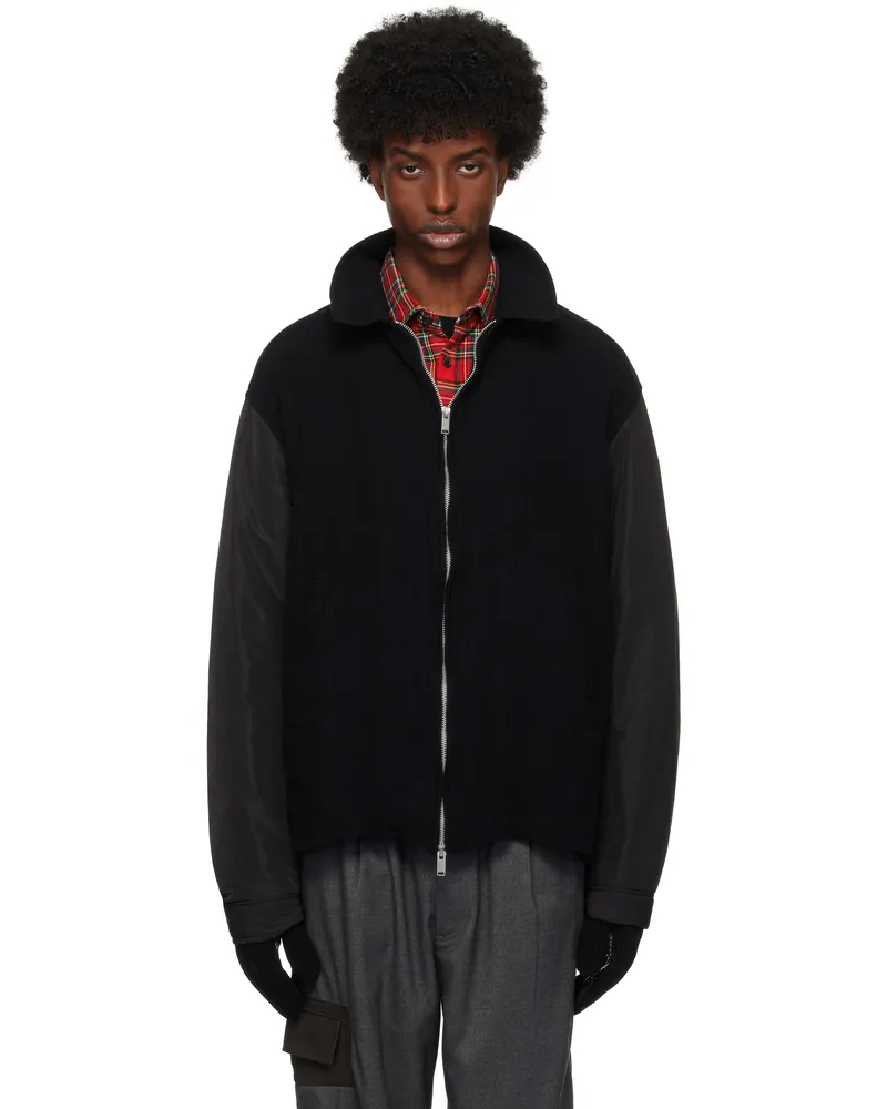 Undercover Black UC2D4210 Jacket Black