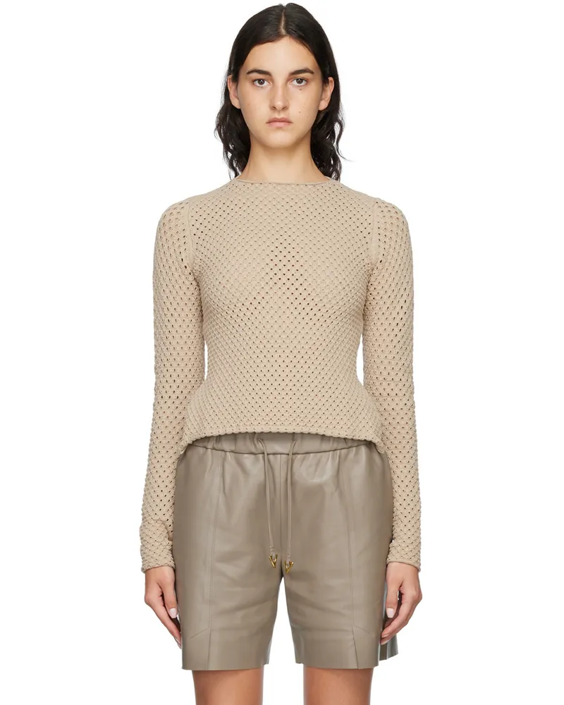 AERON Beige Avenue Sweater Sand