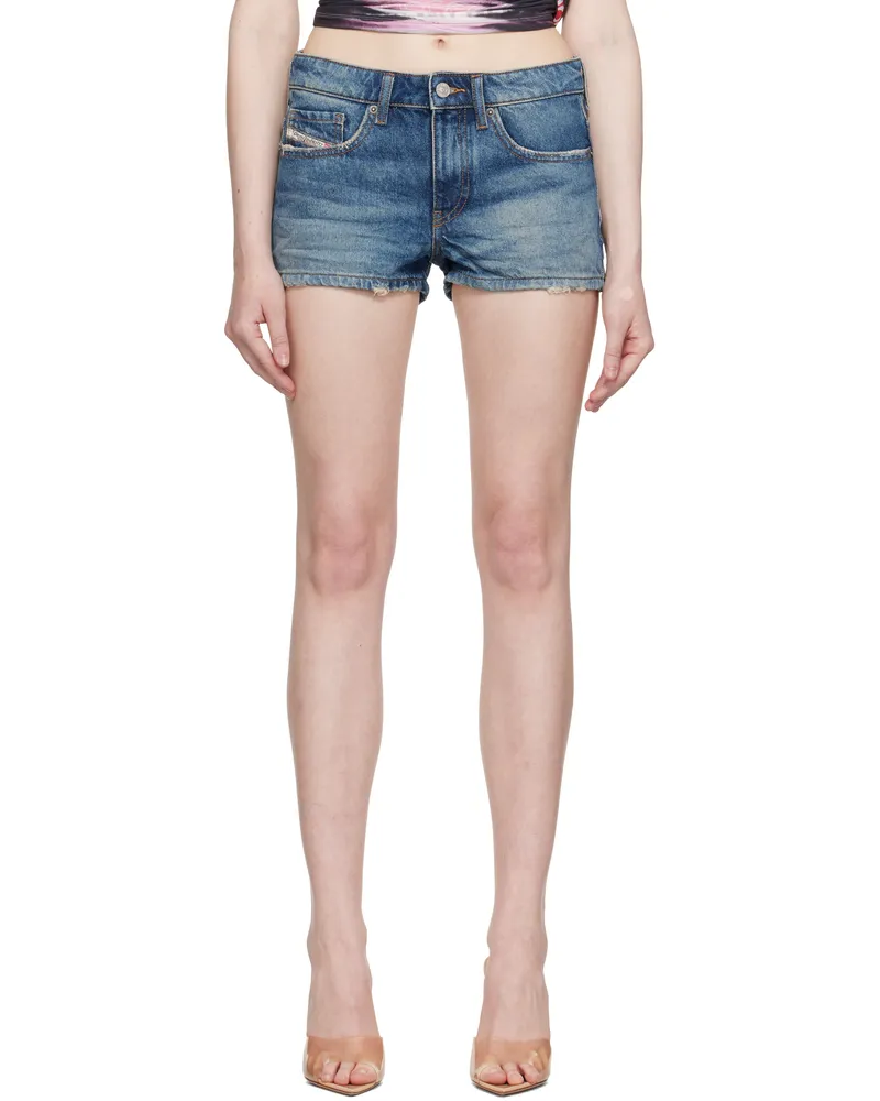 Diesel Blue De-Yuba Denim Shorts 01