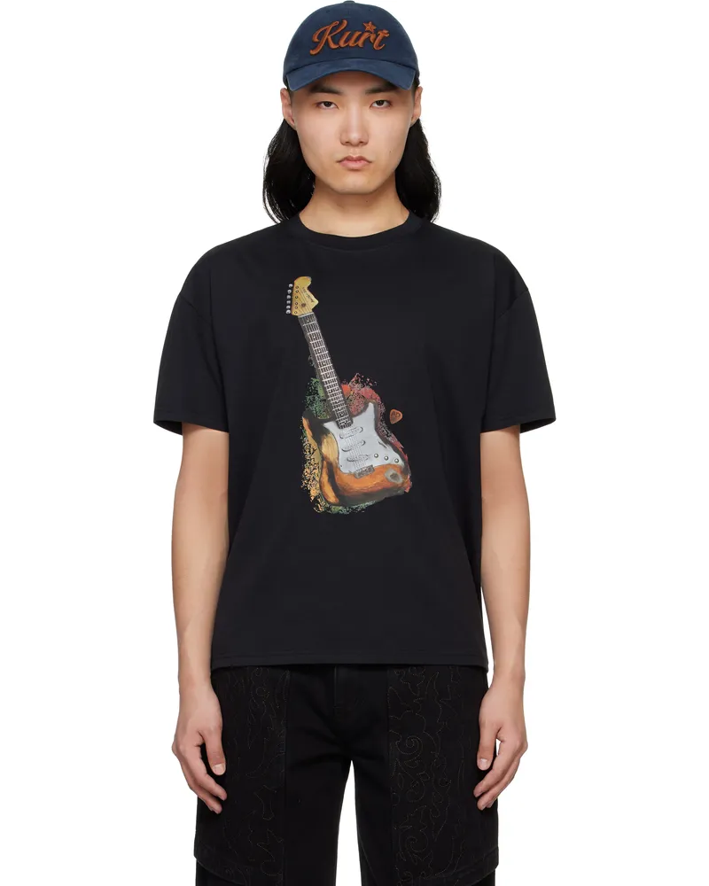 Andersson Bell Black Guitar T-shirt Black