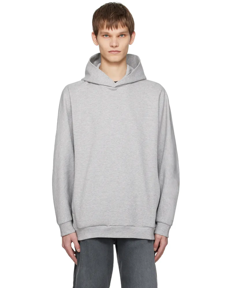 ATTACHMENT Gray Raglan Hoodie C