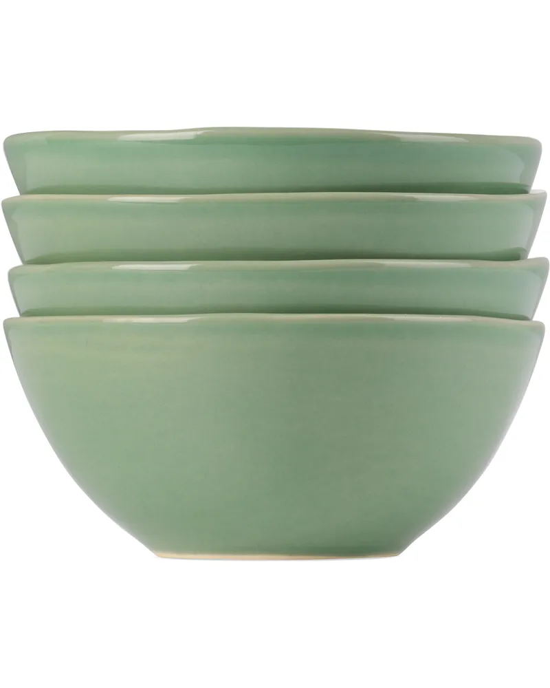 The Conran Shop Green Luna Dipping Bowl Set, 4 pcs Celadon