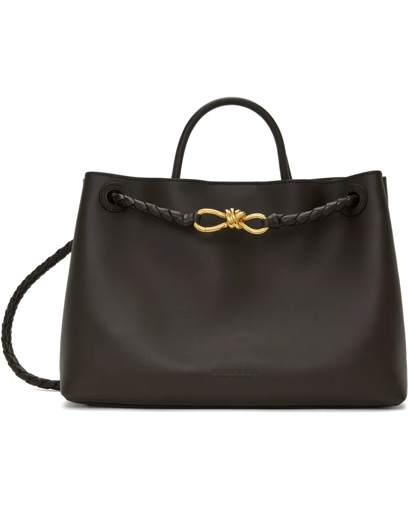 Bottega Veneta Brown Medium Andiamo Bag Fondant-m
