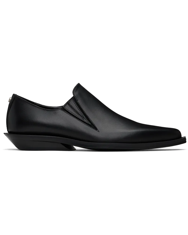 Ann Demeulemeester Black Makea Pointy Cowboy Loafers 099