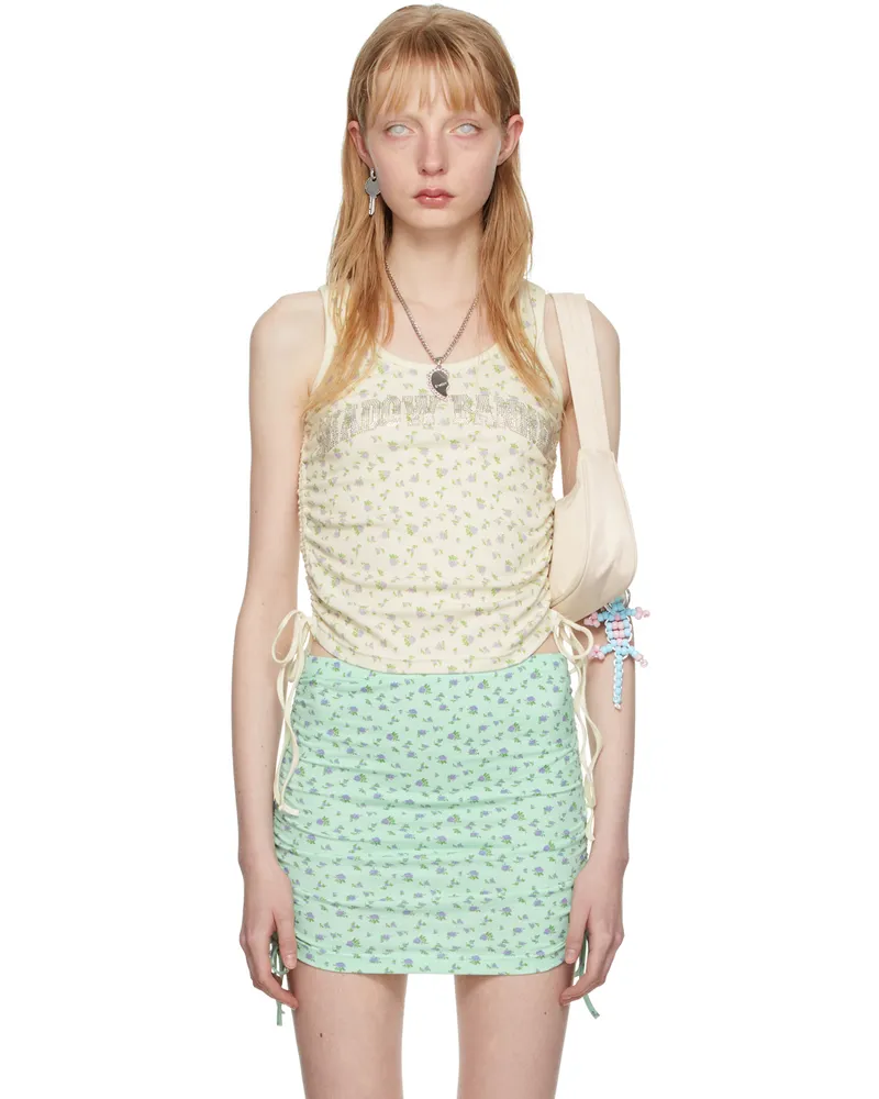 Petra Collins SSENSE Exclusive Yellow Harmony Tank Top Small