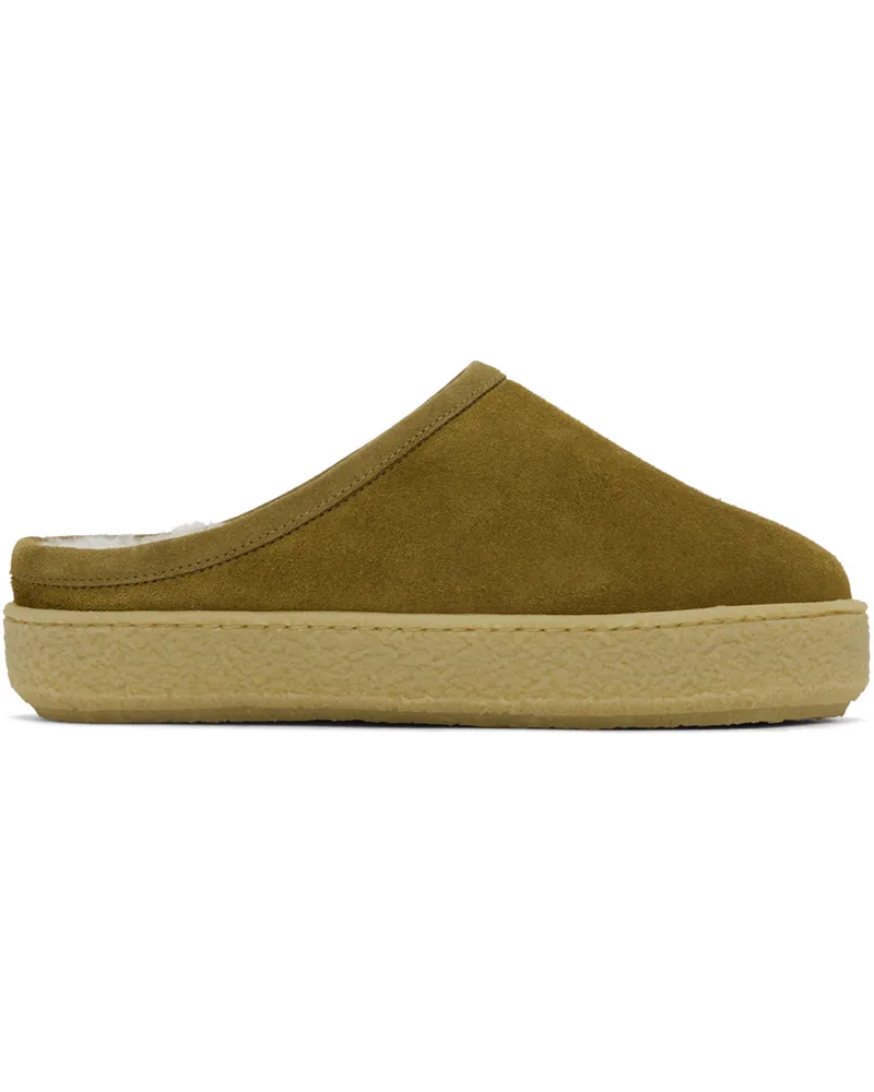 Isabel Marant Taupe Fozee Slippers 50ta