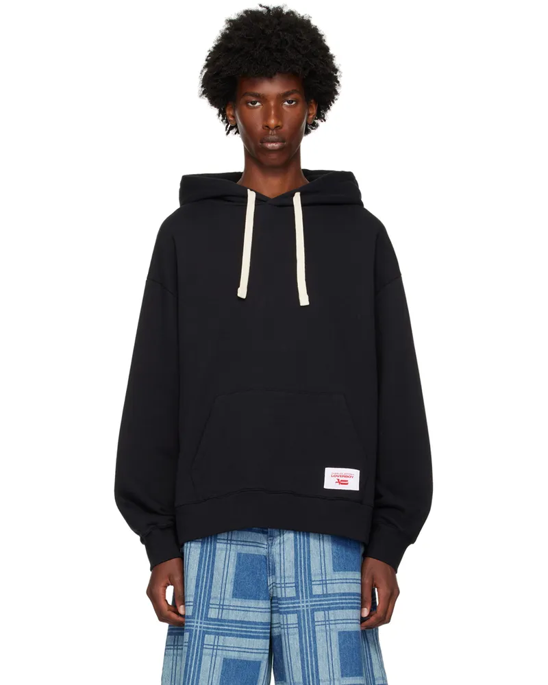 Charles Jeffrey Loverboy Black Label Ears Hoodie Blk
