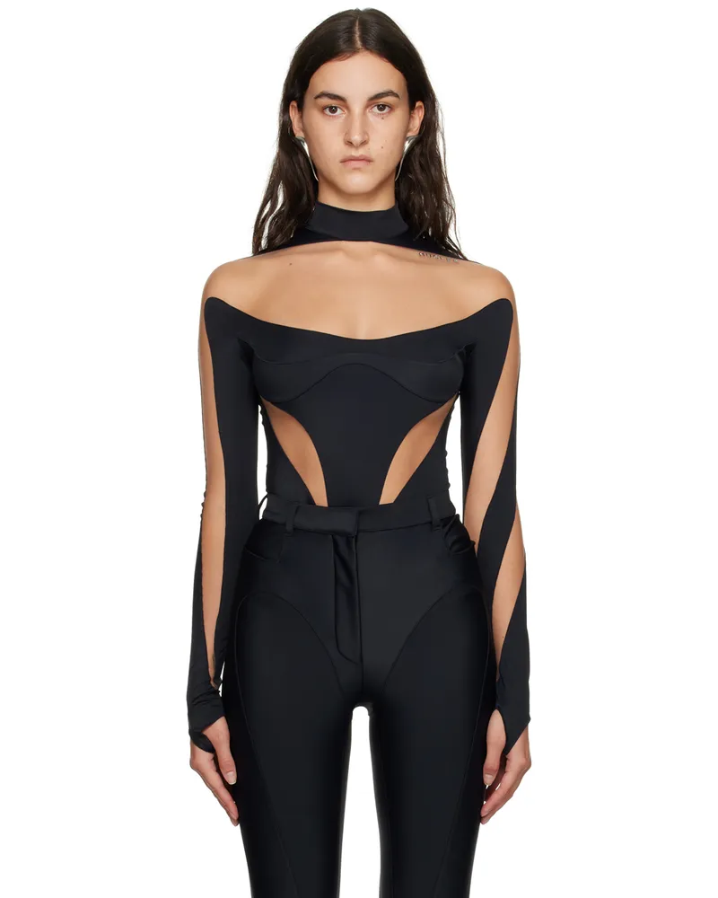 Thierry Mugler Black Illusion Bodysuit 19991