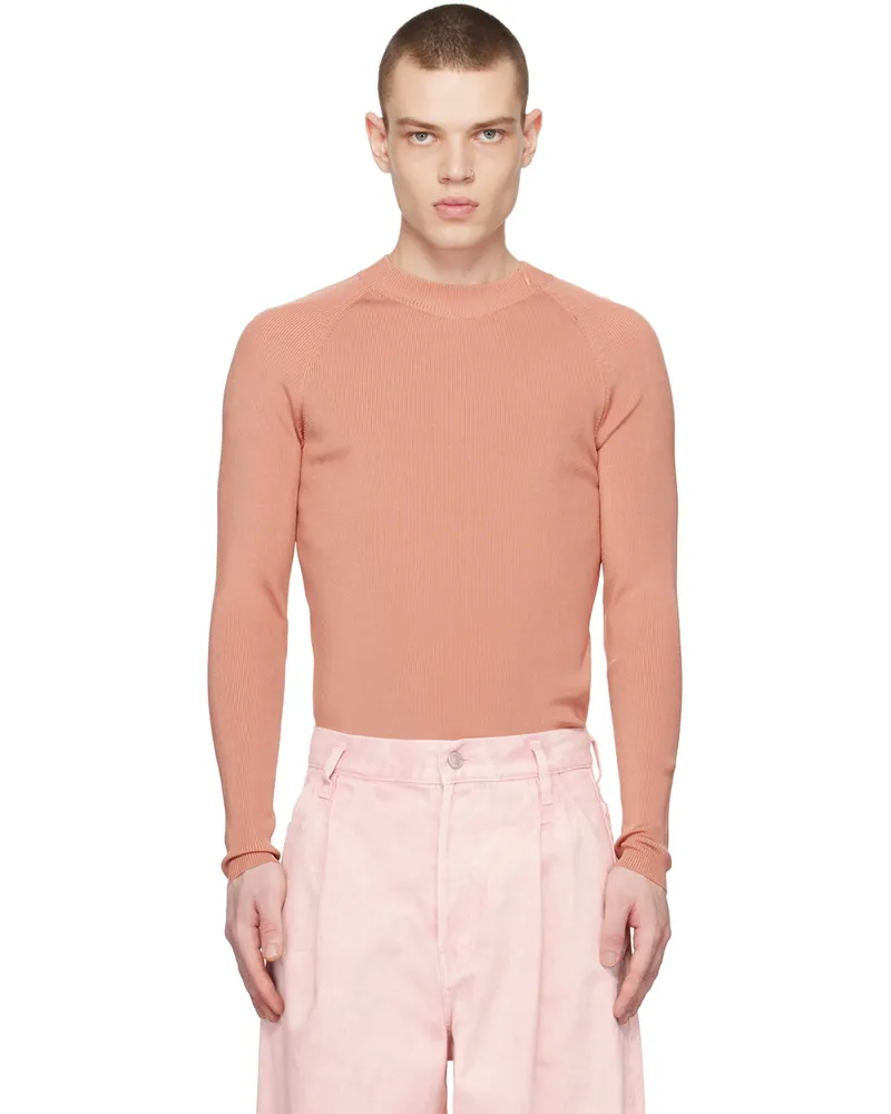 Dries van Noten Pink Crewneck Sweater 302