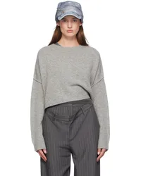 Acne Studios Gray Wool & Cashmere Sweater Grey