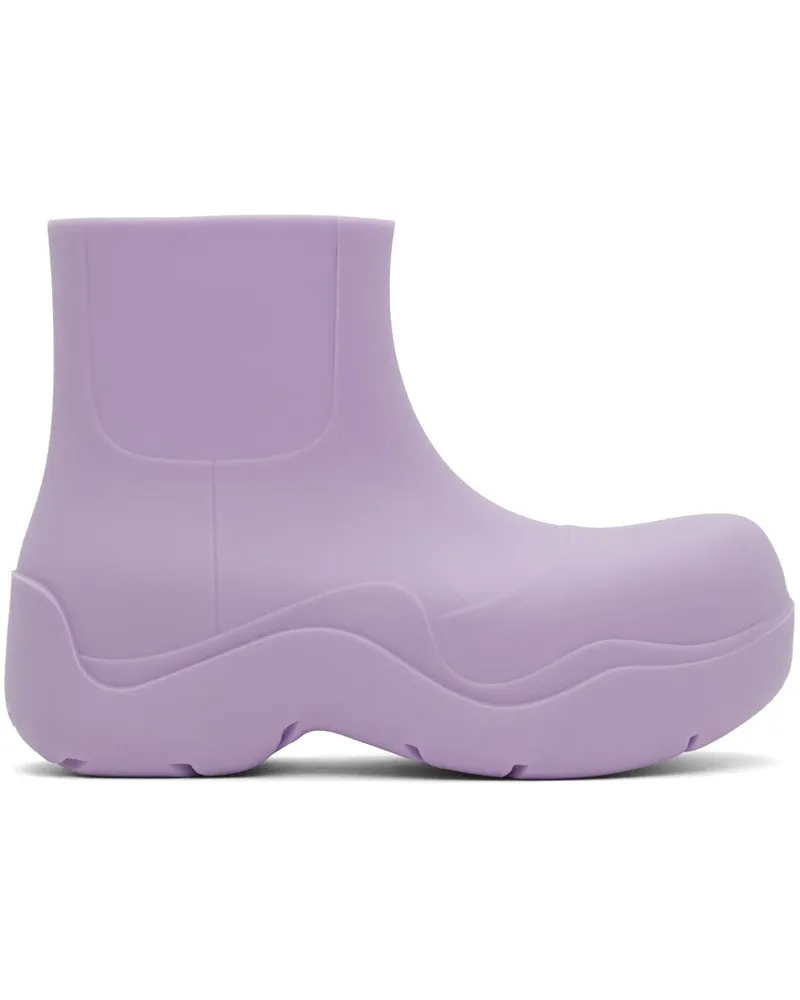 Bottega Veneta Purple Puddle Boots 5119