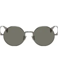 Kenzo Gunmetal Paris Boke Flower Sunglasses Shiny