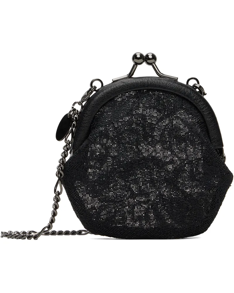 Yohji Yamamoto Black Clasp Coin Purse 1