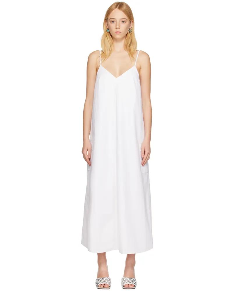 THIRD FORM White Roam Midi Dress Off