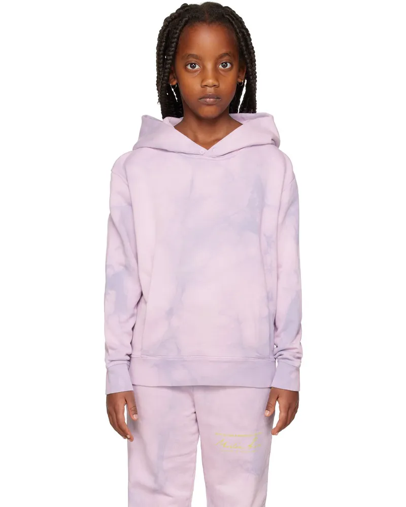 Martine Rose SSENSE Exclusive Kids Purple Hoodie Lilac