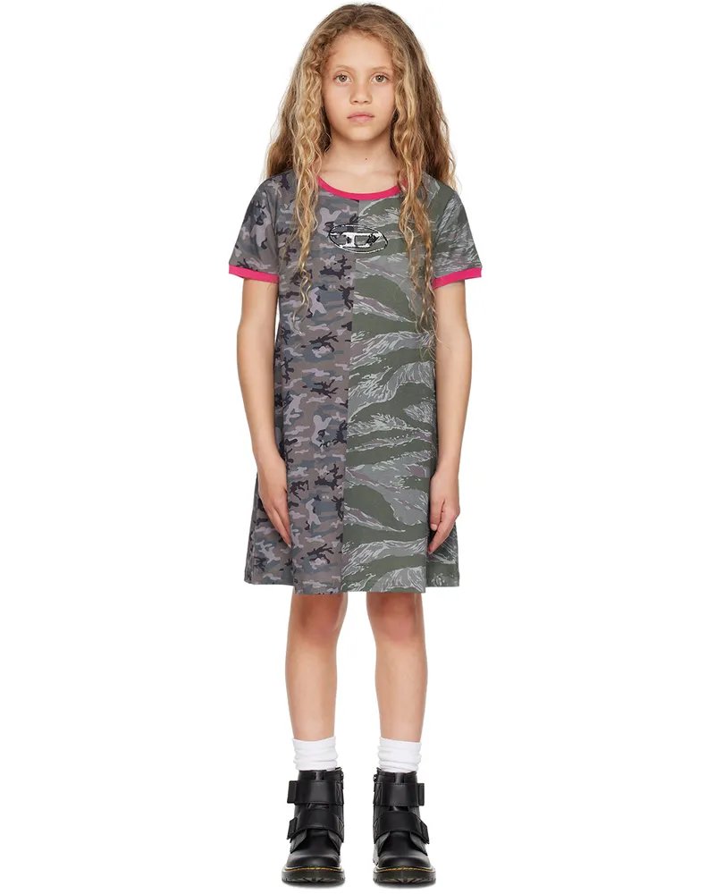 Diesel Kids Green Denisia Dress K544