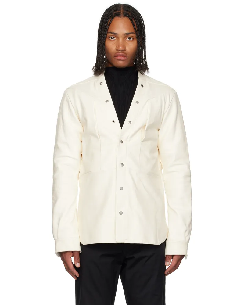 Rick Owens Off-White Concordians Larry Fogpocket Leather Jacket 11