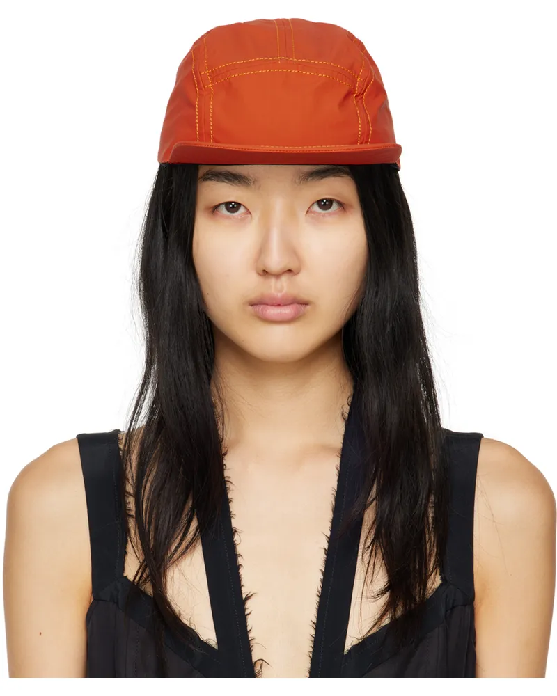 Miista Orange Bignal Cap Burn