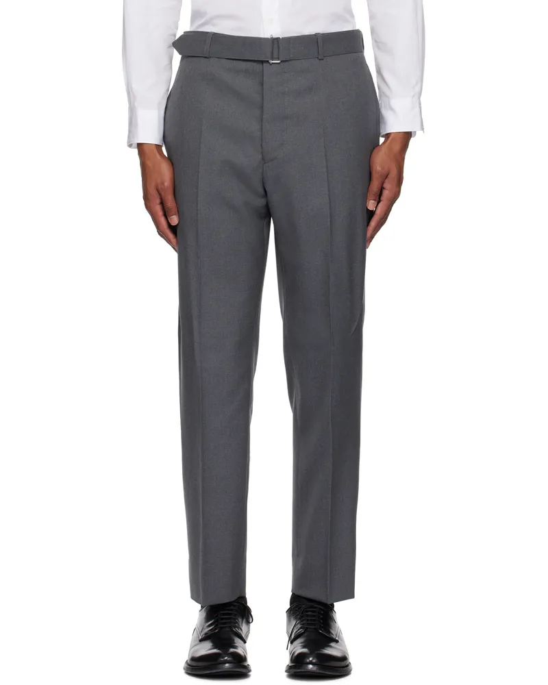 Officine Generale Gray Hoche Trousers Mid
