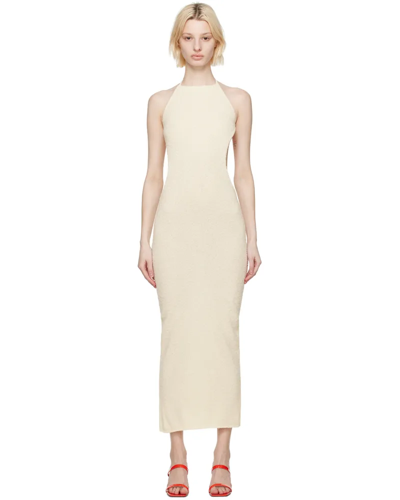 GIMAGUAS White Marsa Maxi Dress White
