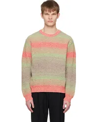 SOLID HOMME Multicolor Striped Sweater 513r