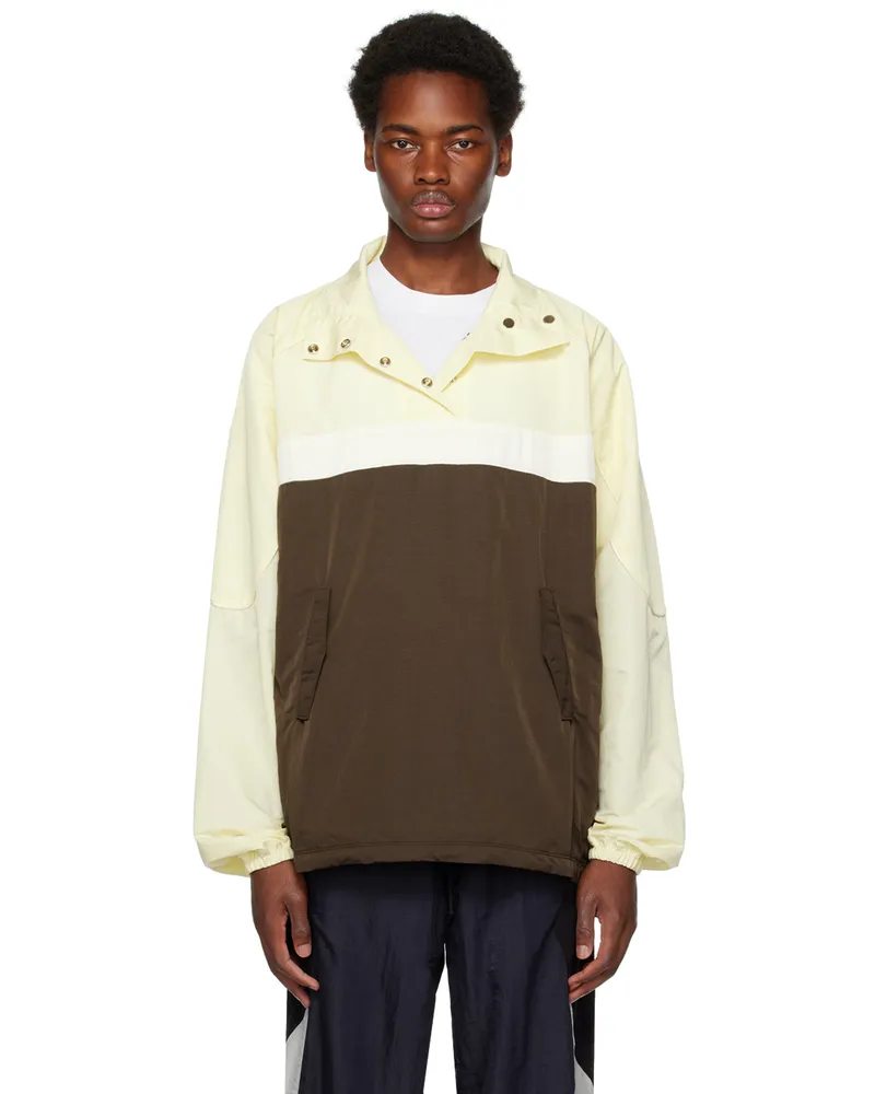 Kijun Beige & Brown Cinema Jacket Light
