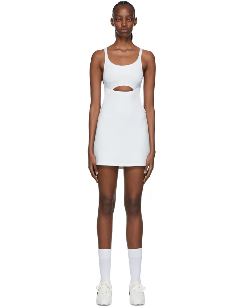 Hyein Seo White Polyester Mini Dress White