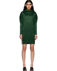 Issey Miyake Green Monthly Colors February Minidress Green