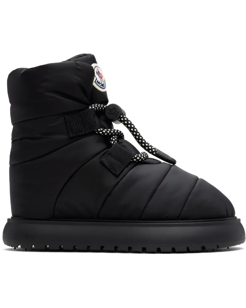Moncler Black Gaia Pull Snow Boots 999
