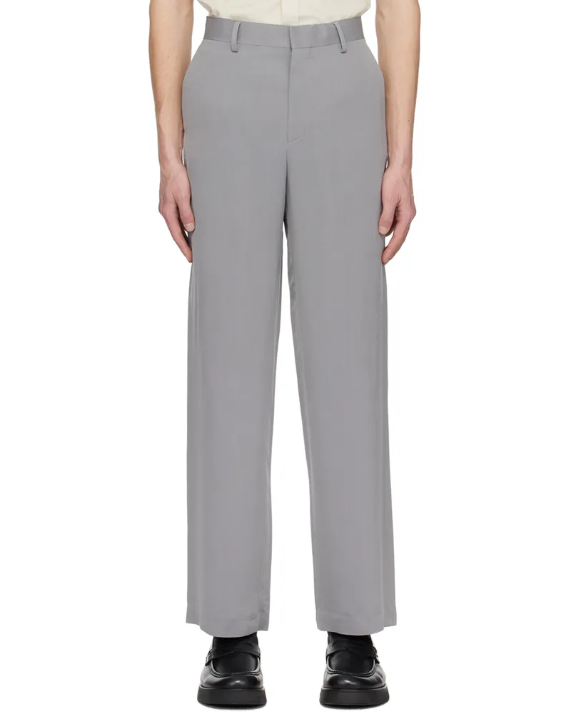 Tiger of Sweden Gray Trey Trousers 1q8-grey-shadow