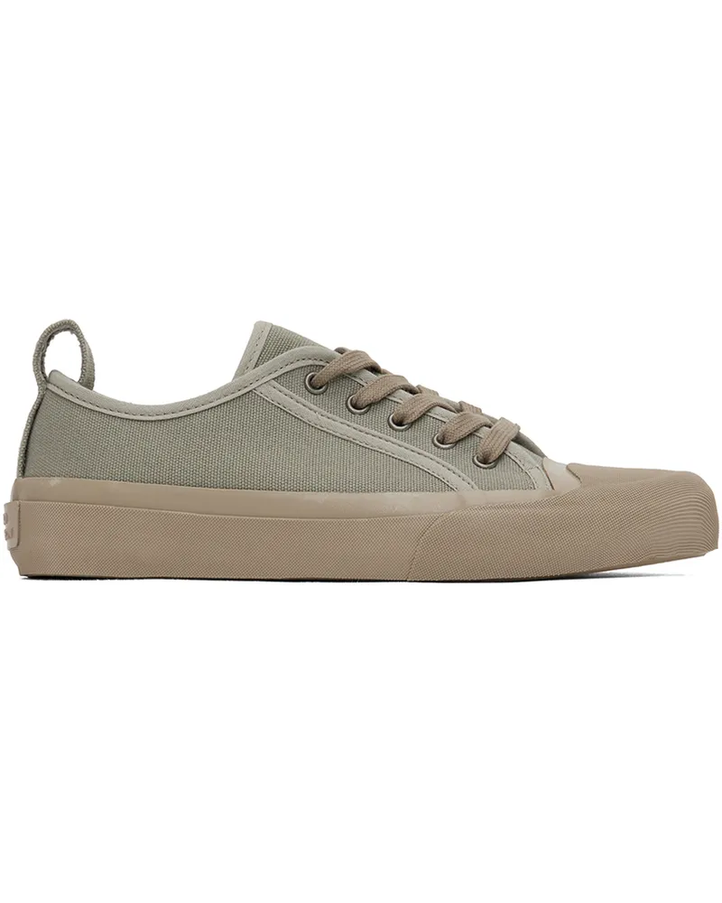 Studio Nicholson Khaki Byrd Canvas Sneakers Khaki